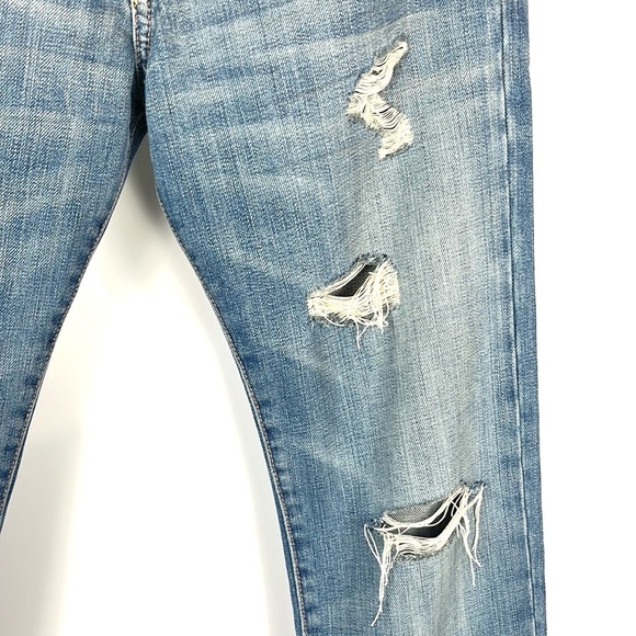 Current/Elliott The Boyfriend Super Loved Destroy Jeans - Picture 6 of 13